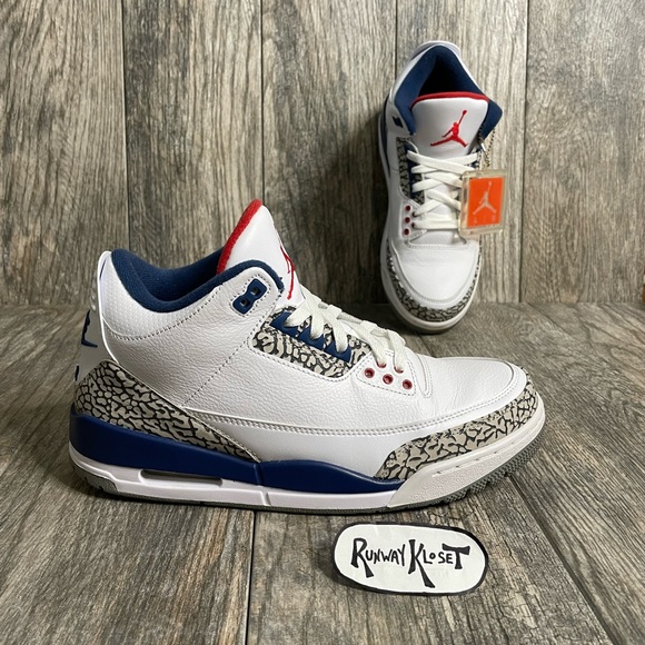 Jordan Other - AIR JORDAN 3 RETRO OG White/Fire Red True Blue Cement 9